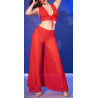 Chilirose Ensemble 3 Pièces Monika Rouge